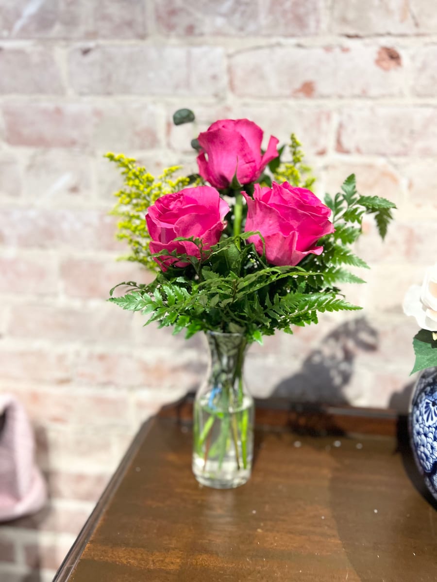 3 Rose Arrangement